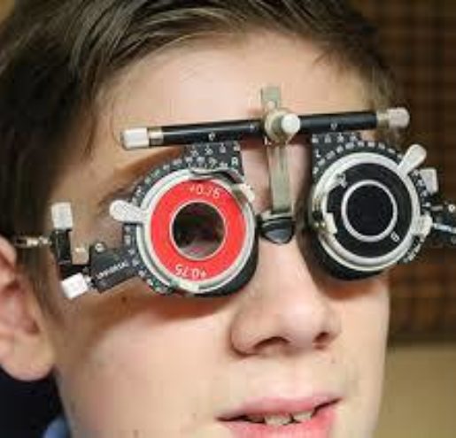 Childrens eye exams before school