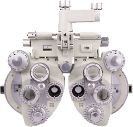 Subjective Refraction machine at roger pope opticians